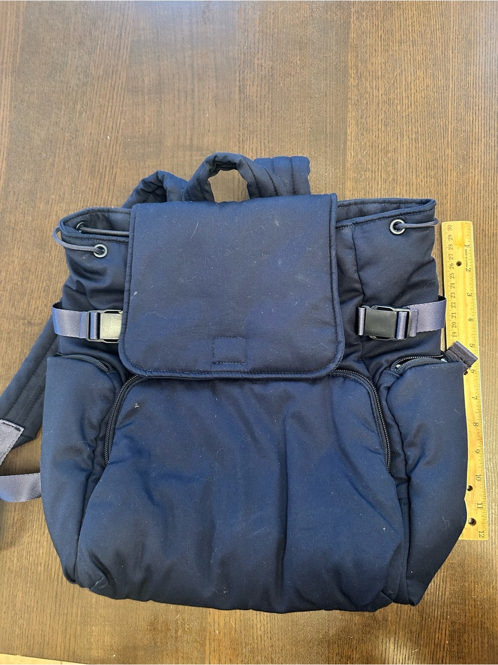 Vera Bradley Navy Quilted Everyday Backpack